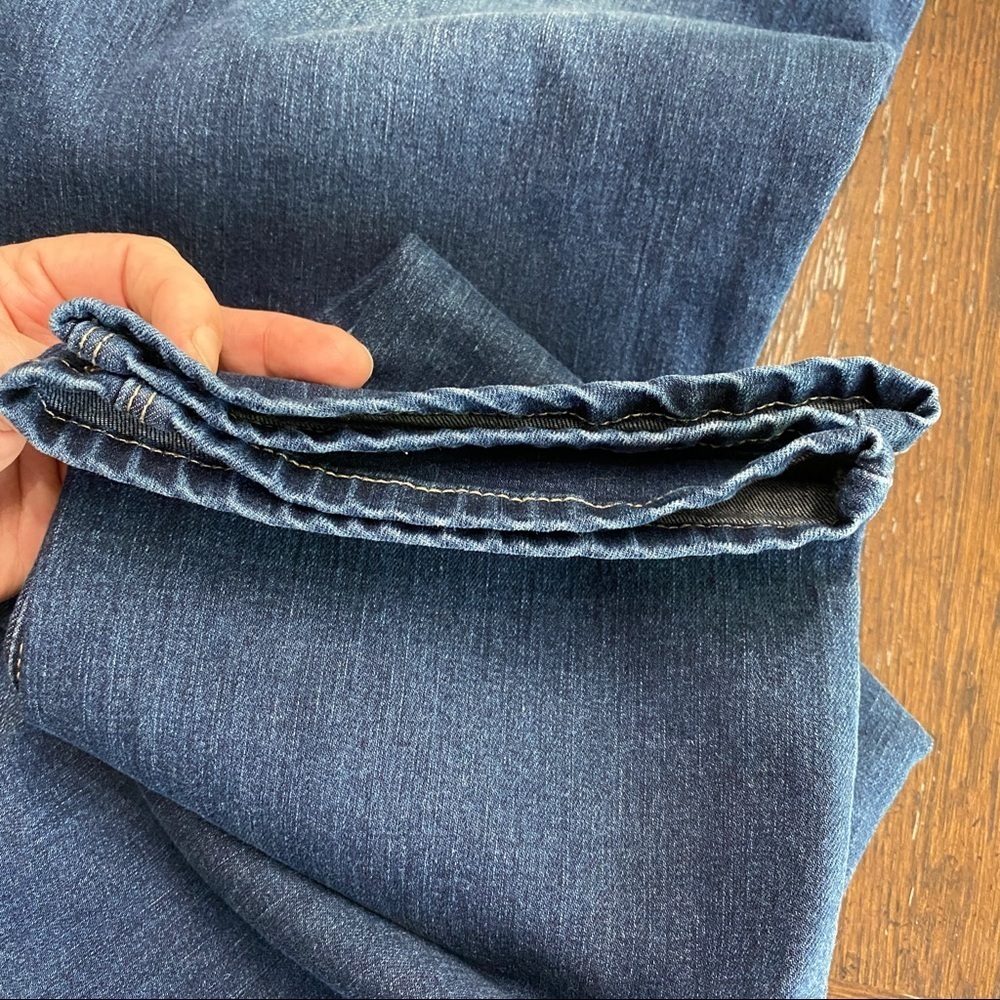 Buffalo David Bitton Misha Mid to Hi Rise Straight Leg Stretch 10x30 Dark Wash - Picture 6 of 11
